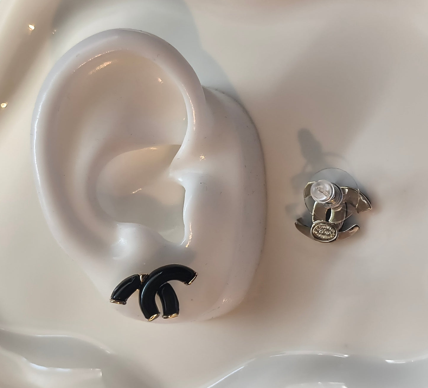 Coco clear earrings