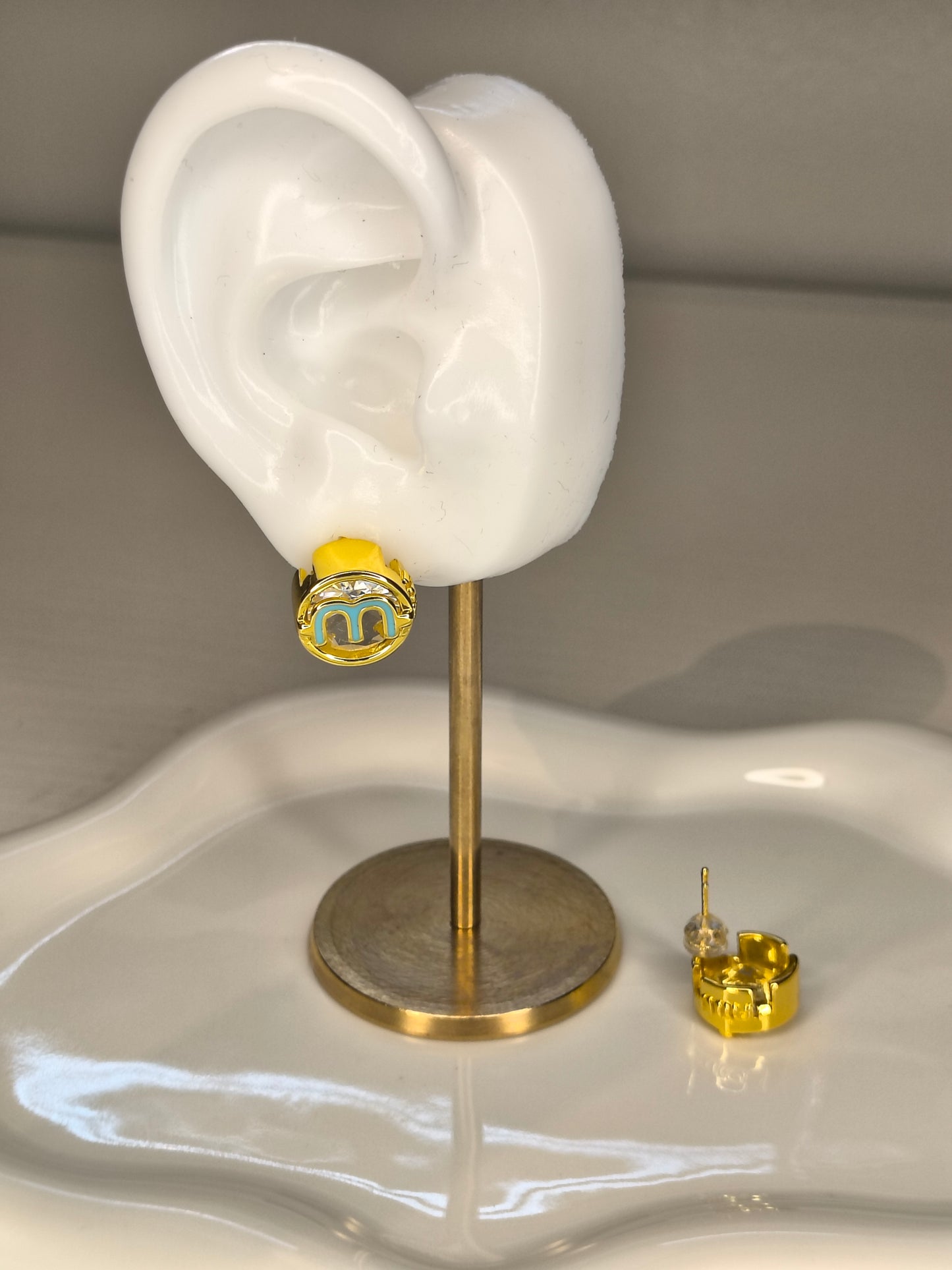 Hollyhock Earrings