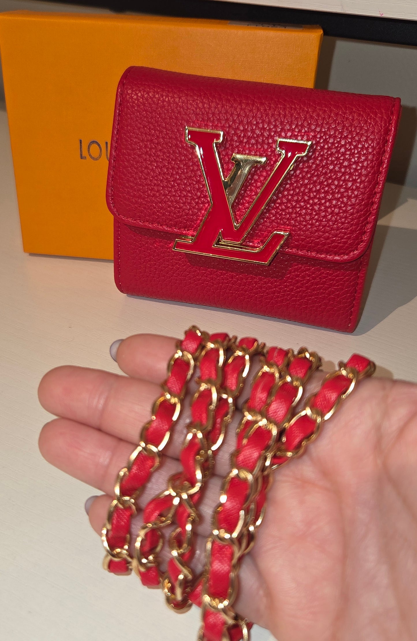 Cherry Crossbody Wallet