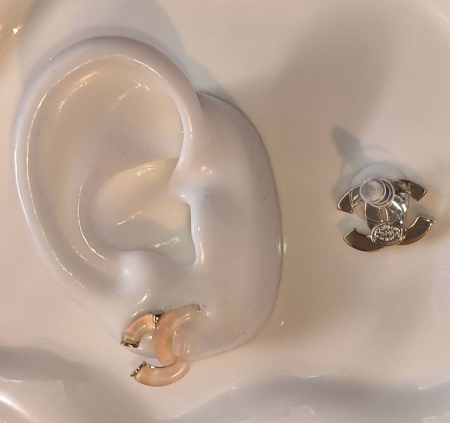 Coco clear earrings