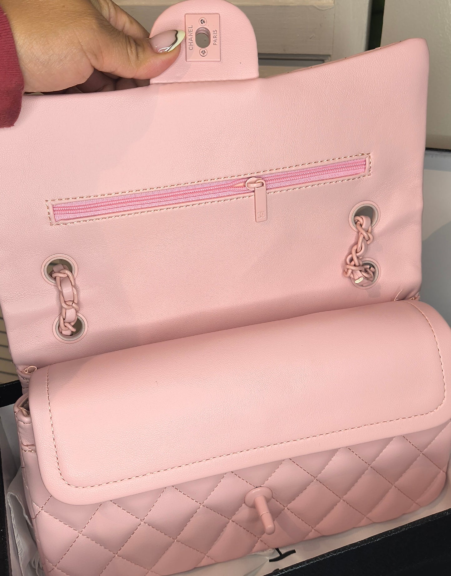 Cleome Pink Bag