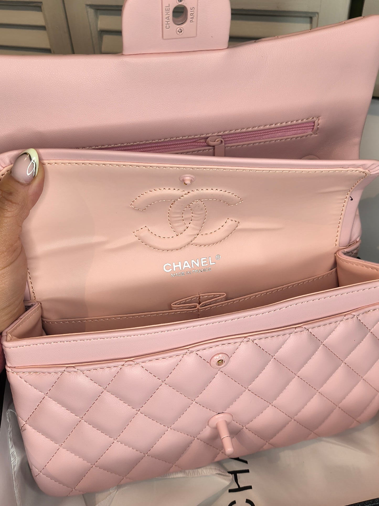 Cleome Pink Bag