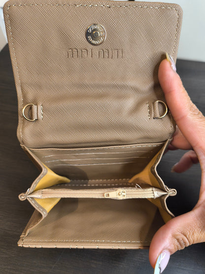 Hyacinth crossbody wallet