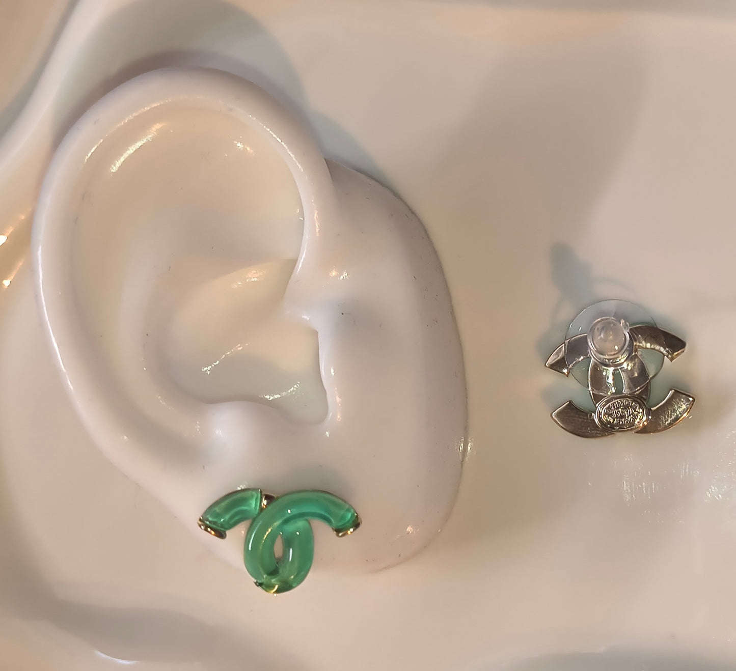 Coco clear earrings
