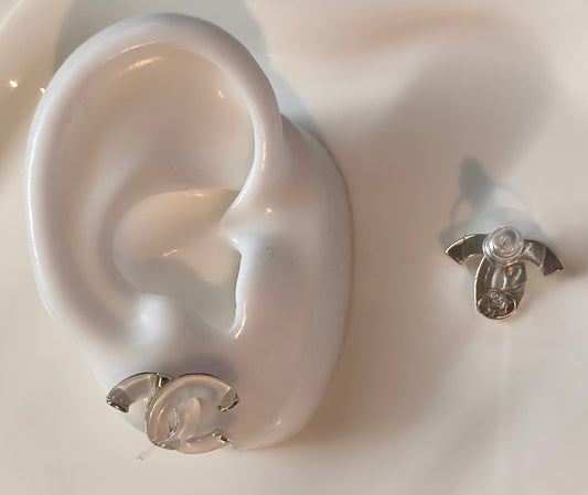 Coco clear earrings